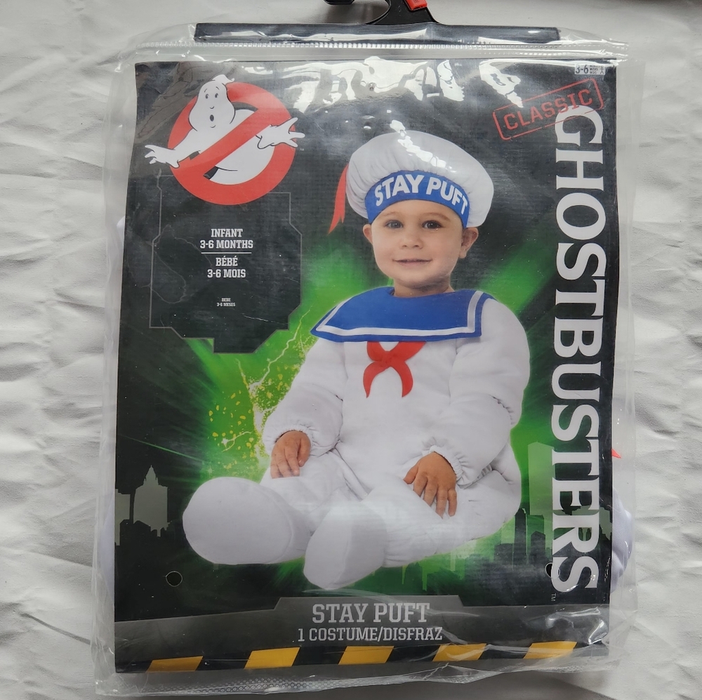 Stay Puft Infant Costume - White and Blue‎